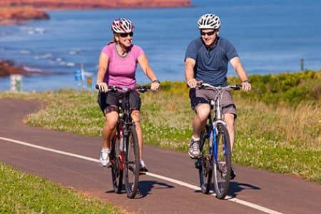 PEI bike tours trail