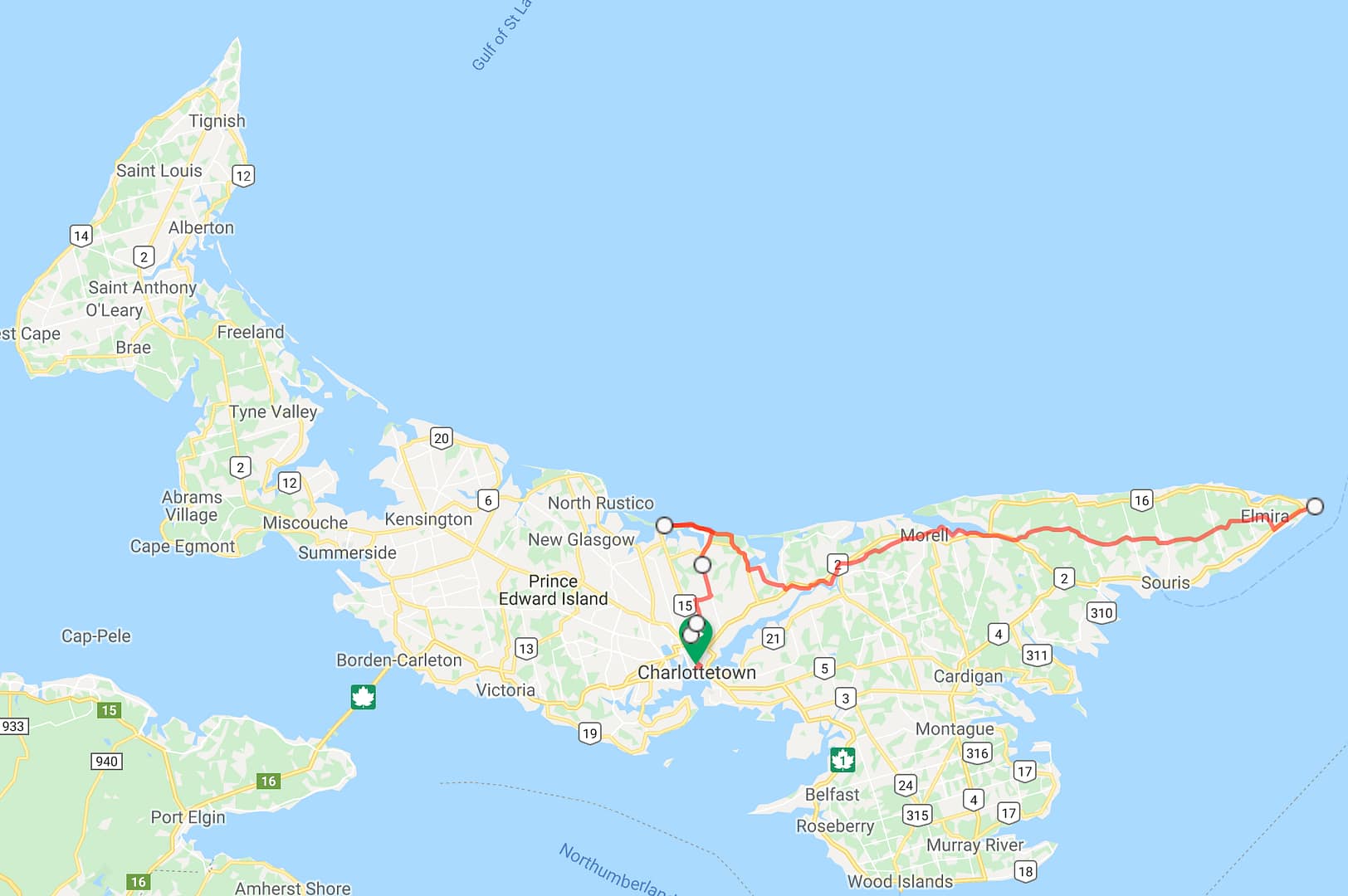 PEI Cycling Tour 3 Day (2 night) pei bike tour Charlottetown