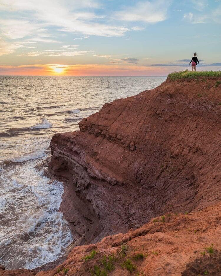 PEI bike tours - OLS Prince Edward Island cycling tours pei bike tours sunset